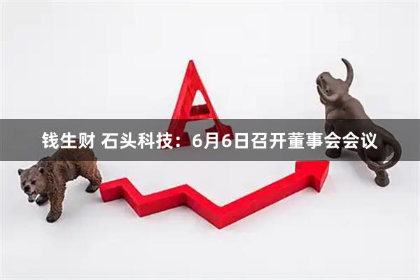 钱生财 石头科技：6月6日召开董事会会议