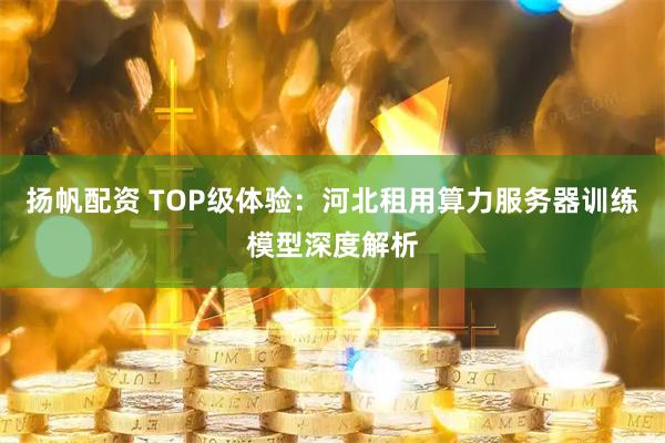 扬帆配资 TOP级体验：河北租用算力服务器训练模型深度解析